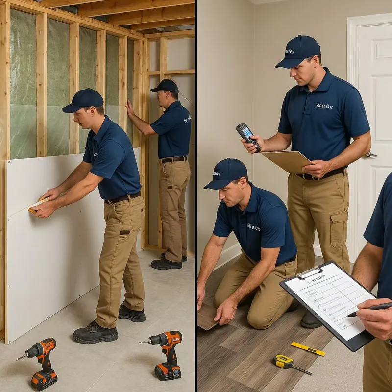 Repairs and Reconstruction process in Powder Springs, GA